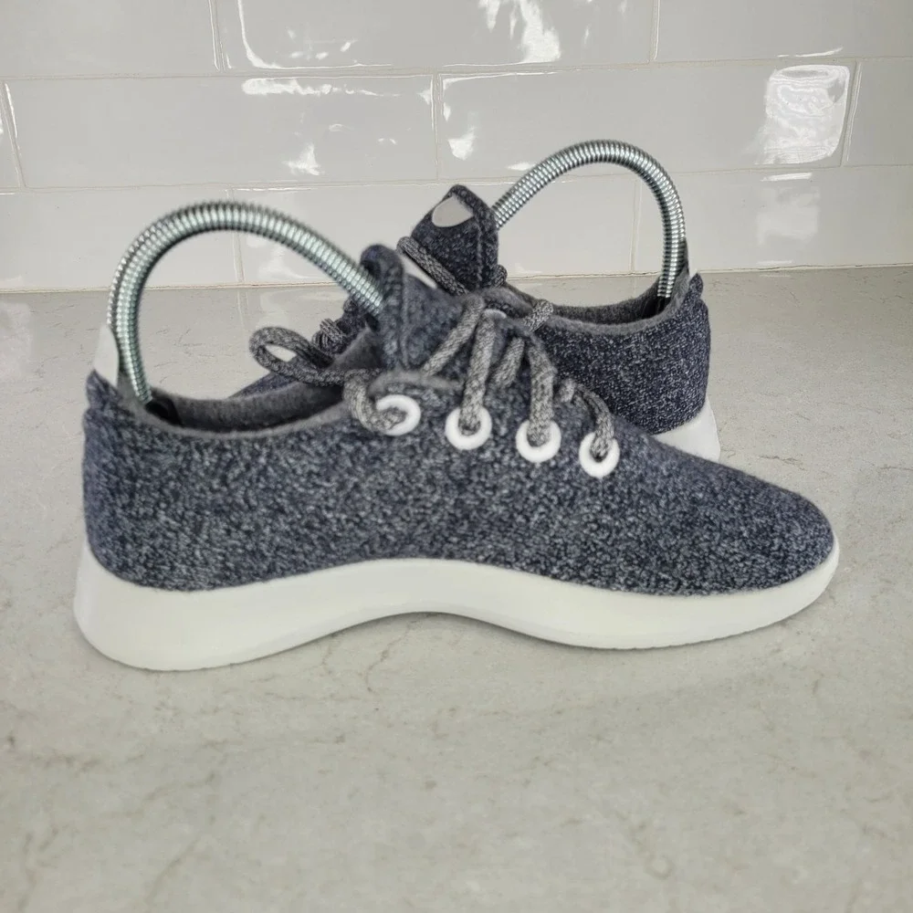 Allbirds Wool‎ Runners WR Gray Lace Up Athletic Shoes Sneakers Womens Size 7 M